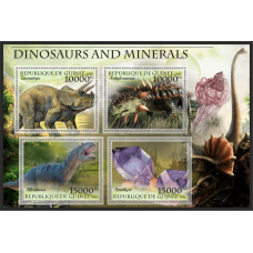 Fauna Dinosaurs and minerals